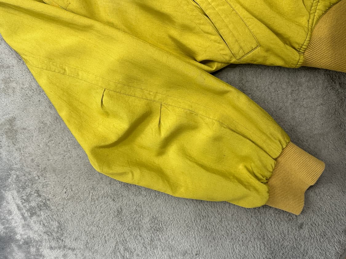 80s HUGO BOSS 실크 봄버 자켓 48 상품이미지4