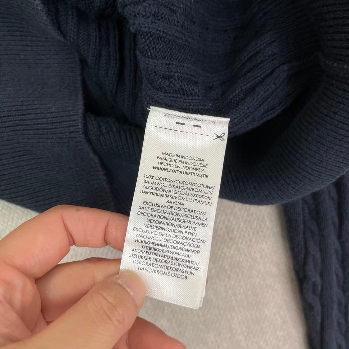 W 95 폴로 랄프로렌 꽈배기 가디건 상품이미지5