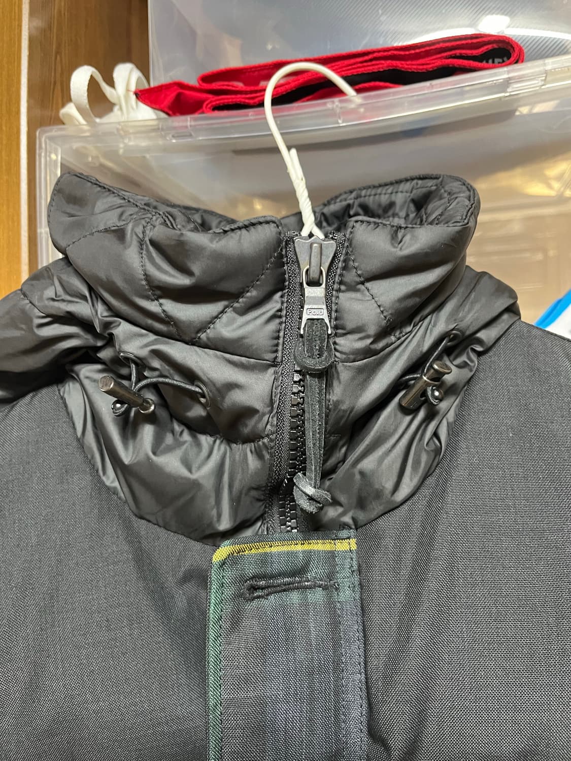 S 폴로 랄프로렌 블랙와치 다운패딩 상품이미지3