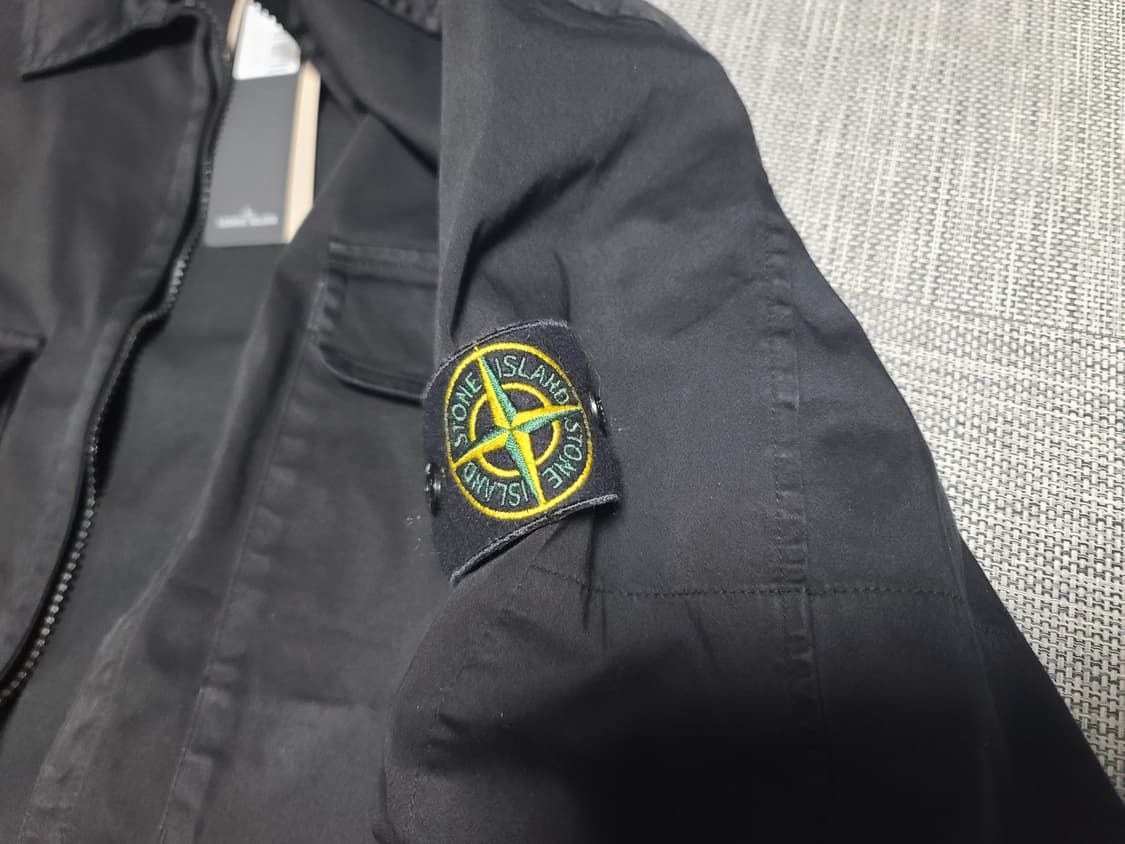 스톤아일랜드 사틴 오버 셔츠 자켓 xxl 110~ 상품이미지2
