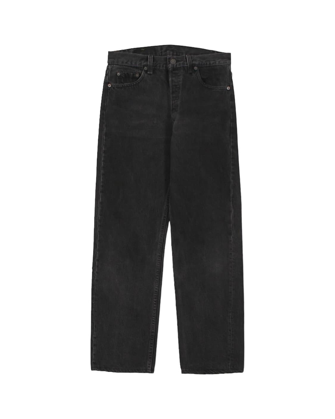 1992 USA 리바이스 501 블랙 데님 팬츠 빈티지 상품이미지1
