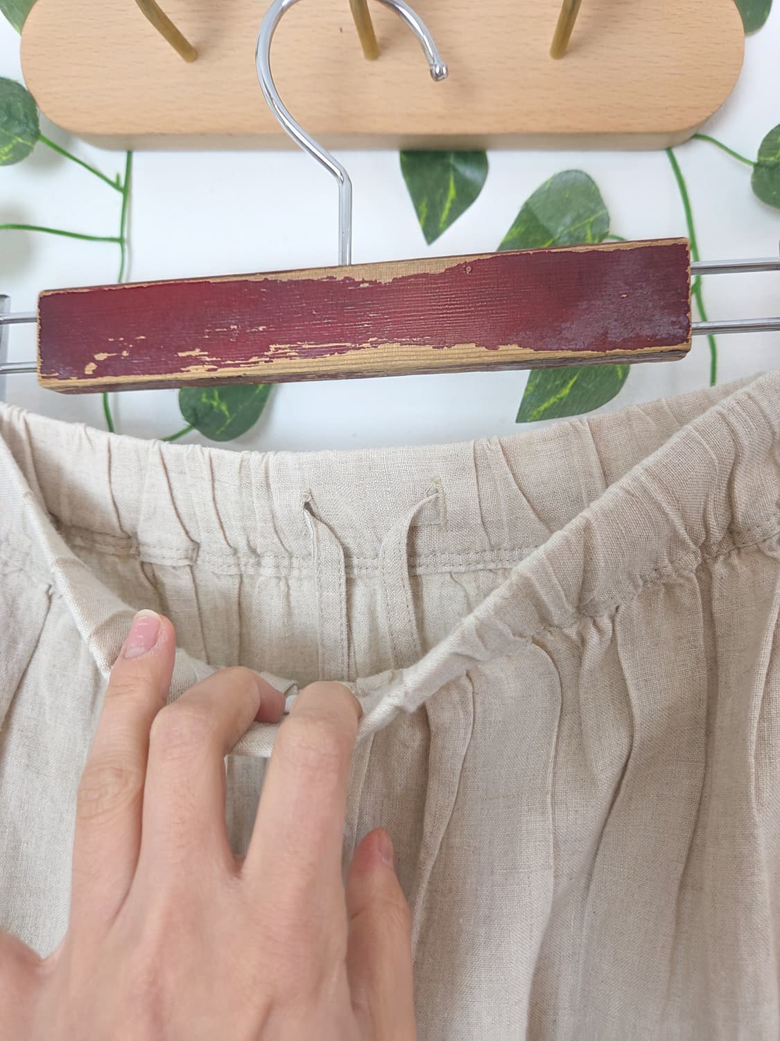 코지 린넨 스커트 상품이미지6