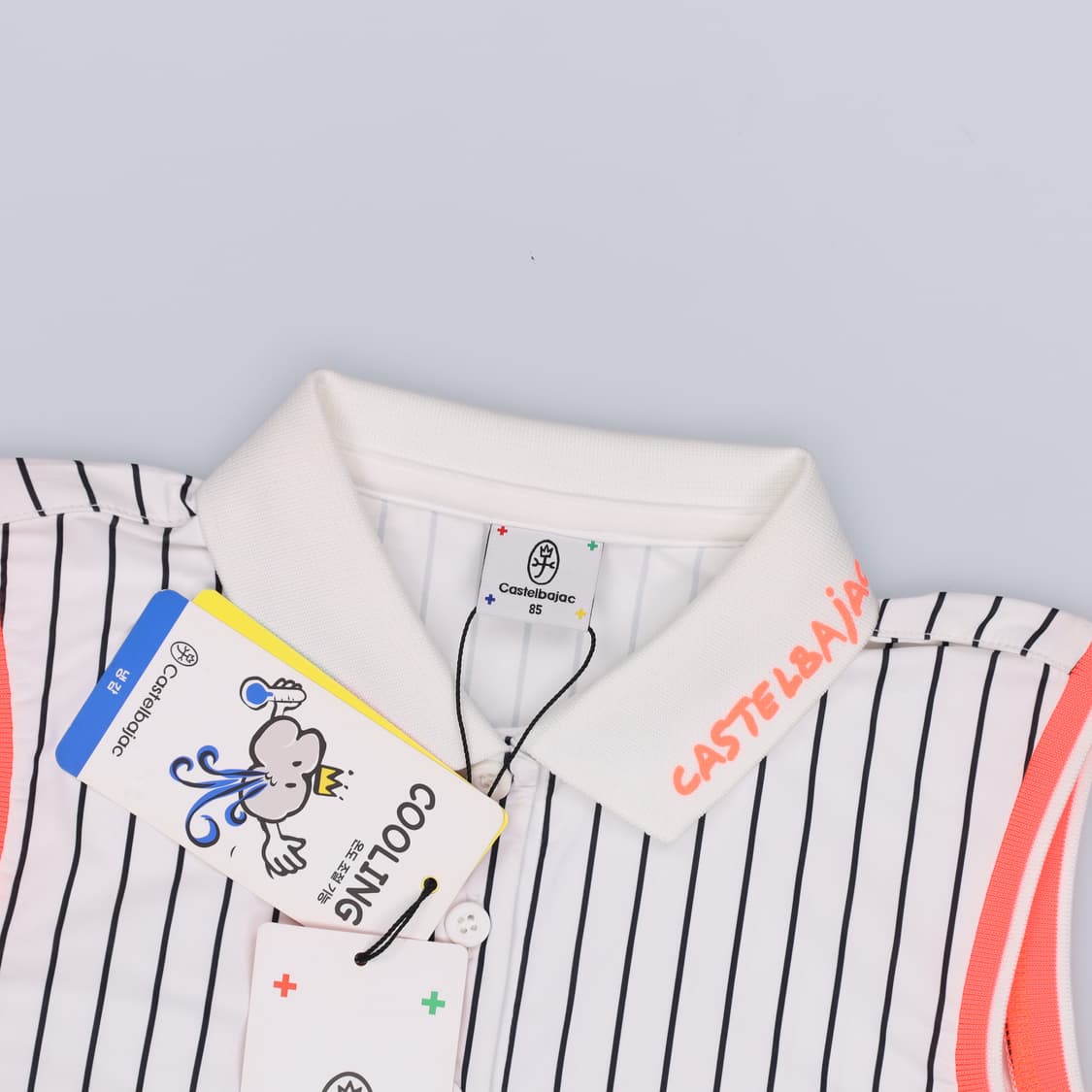 85 새상품 까스텔바작  민소매 나시 0305H1 상품이미지3