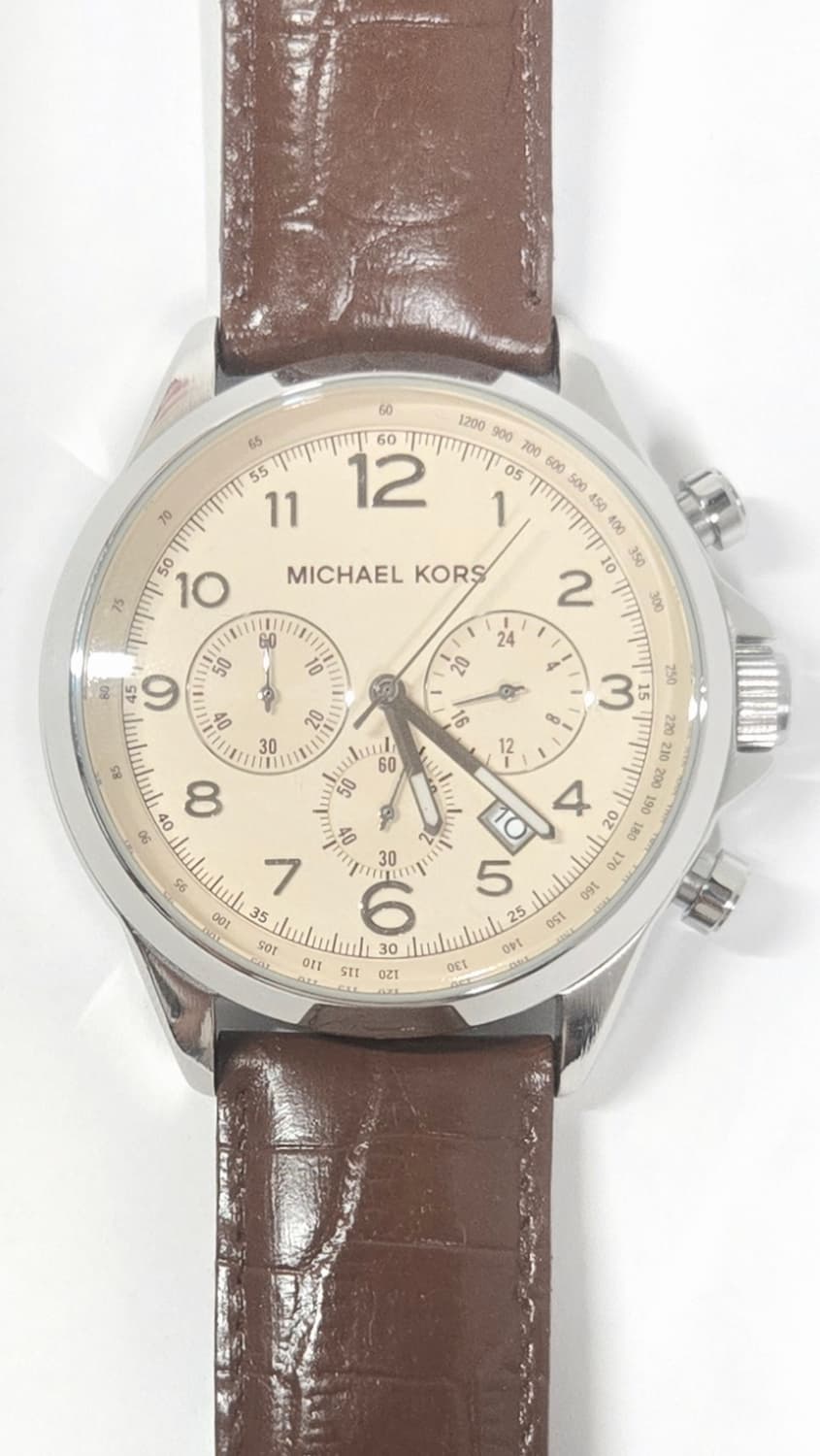 마이클 코어스 크로노그래프, 타키미터 베젤 남성시계 상품이미지1