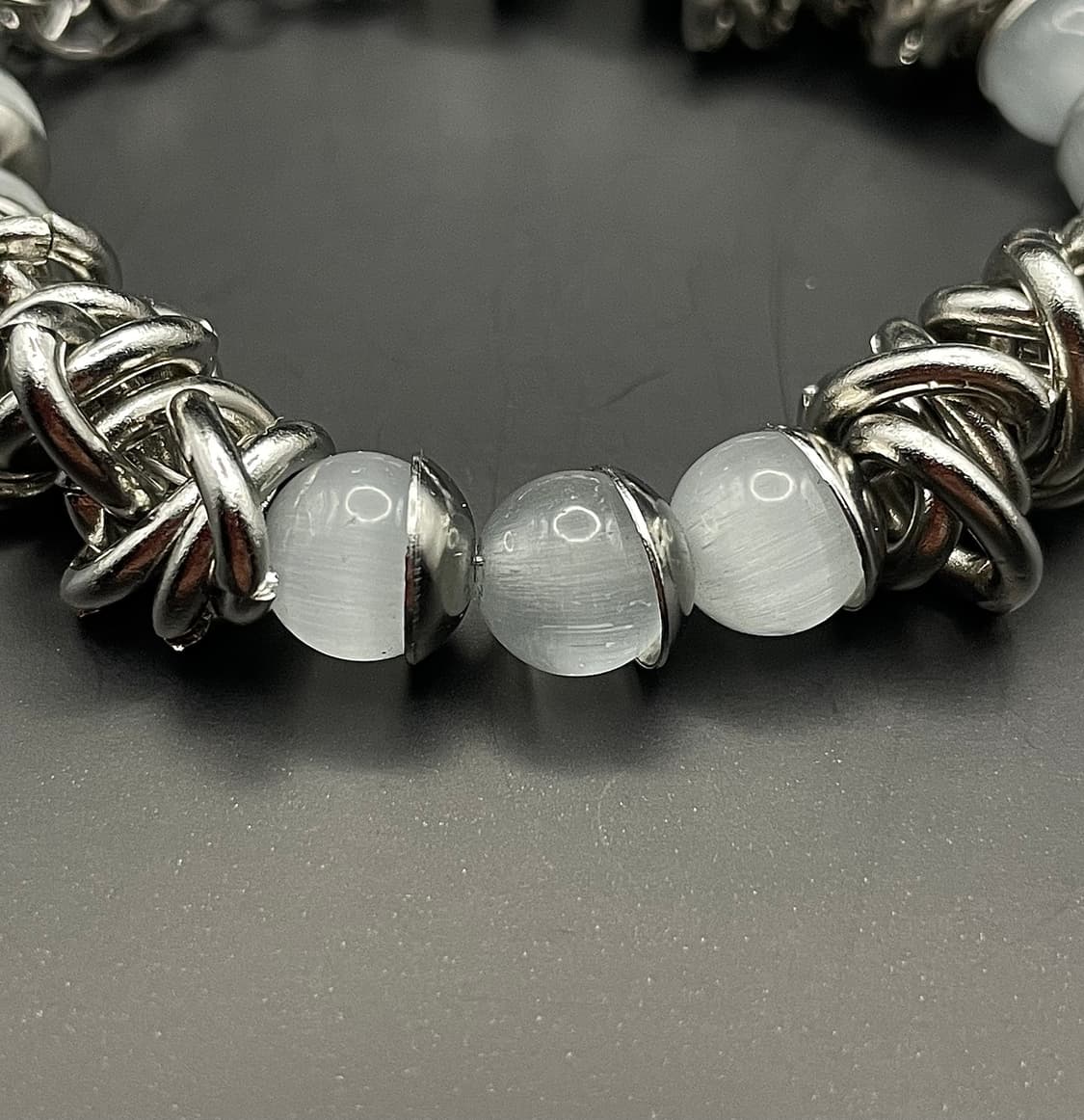 pcr sky gemstone twisted chain bracelet 상품이미지2