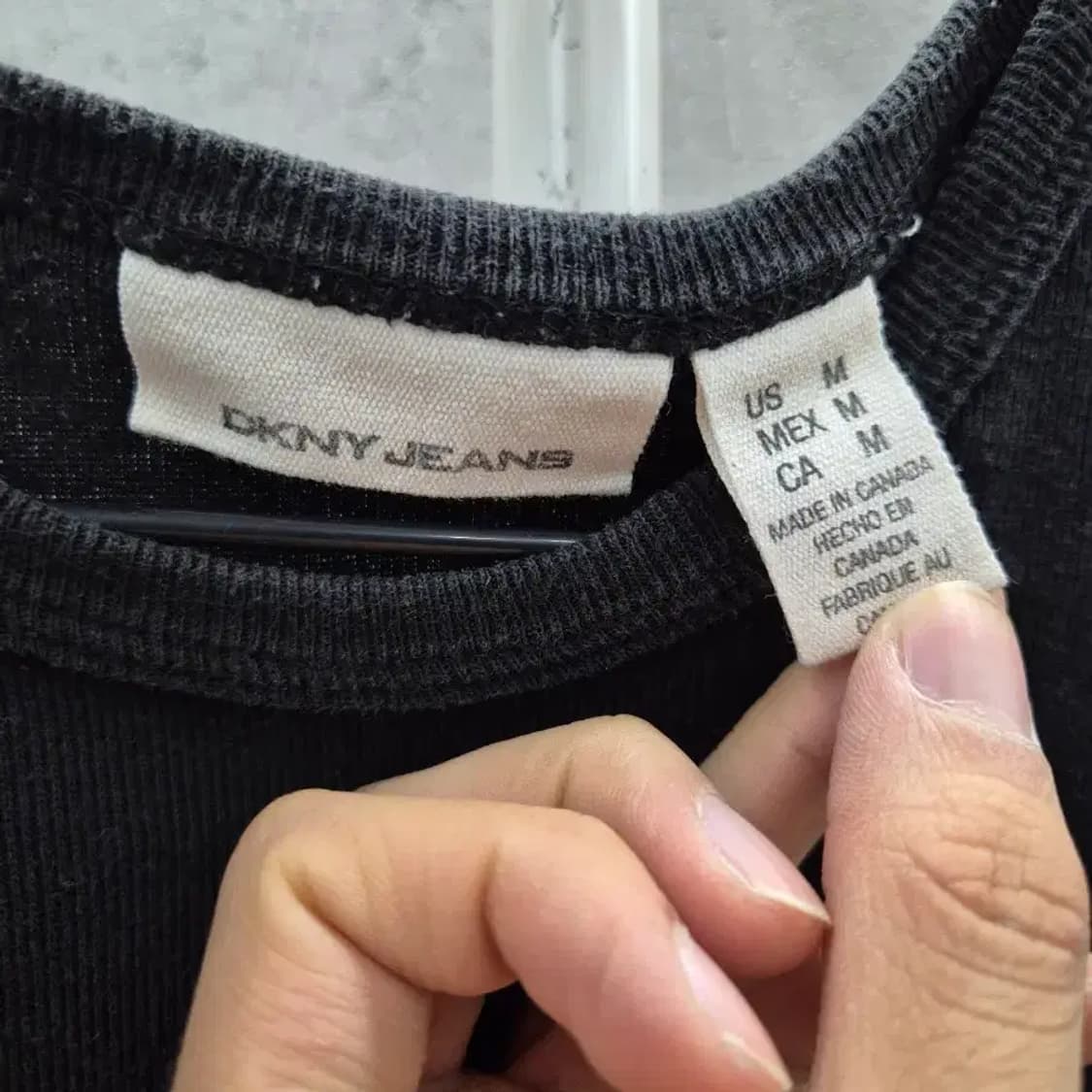 DKNY JEANS 여성 반팔티 M 상품이미지5