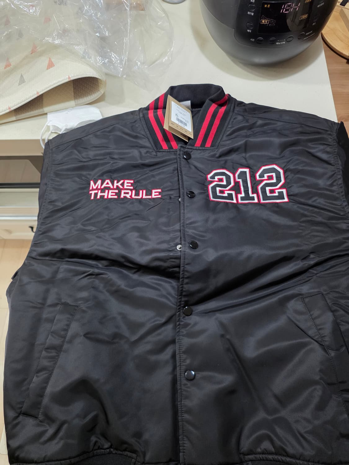 에이치덱스 도매스 212 바시티 자켓 상품이미지5