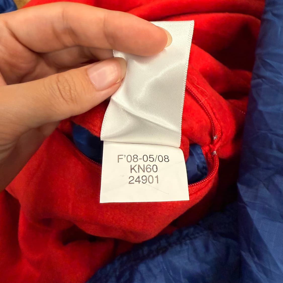 [ 정품/2XL ] NFL 뉴욕 자이언츠 플리스 아노락 바람막이 웜업 상품이미지7