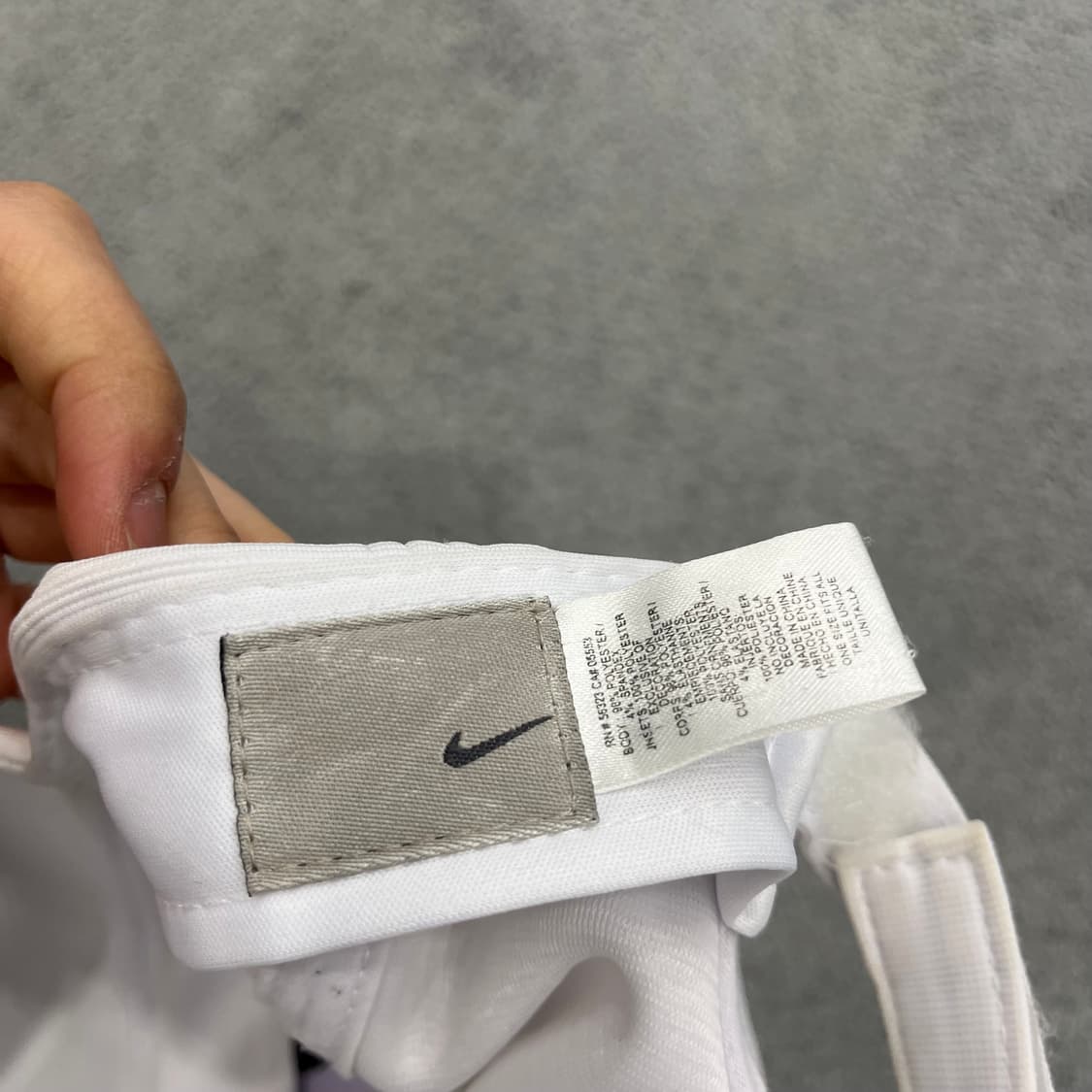 나이키 스우시 볼캡 화이트 상품이미지5