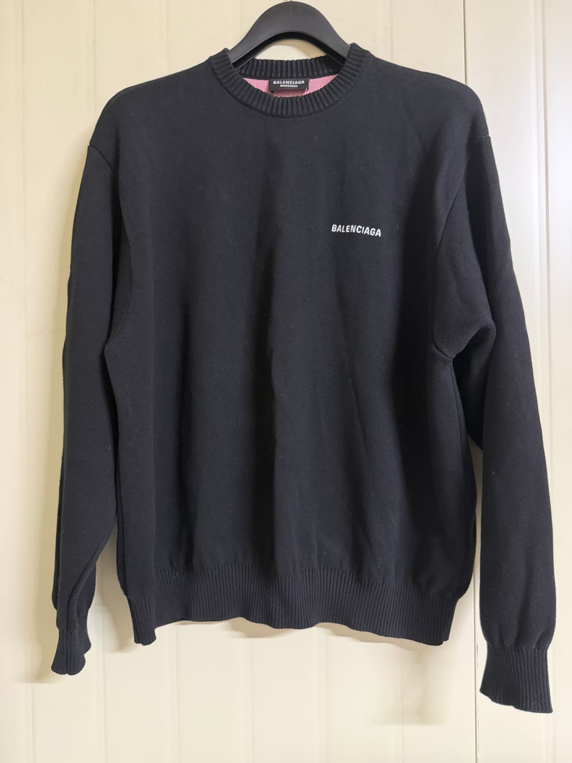 발렌시아가 폴리티컬 캠페인 크루넥 니트 스웨터  L 상품이미지1