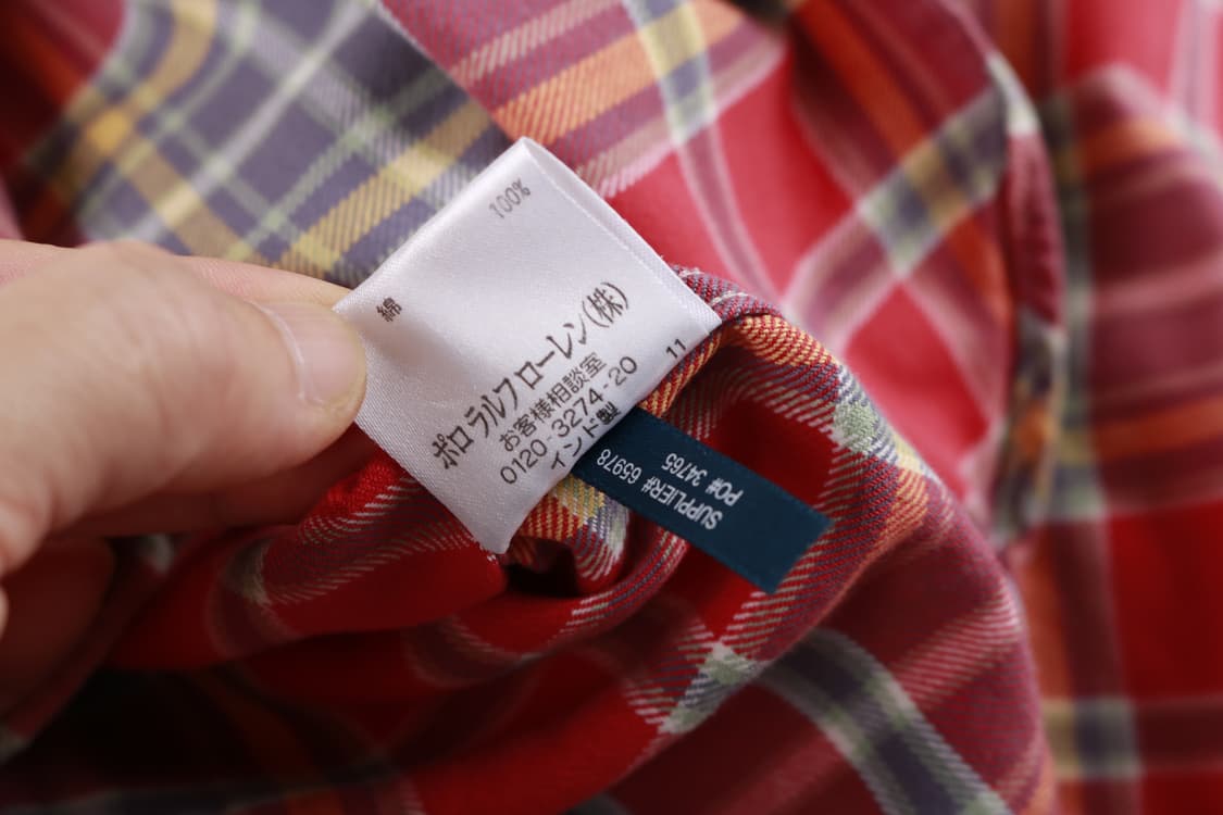 [L] 폴로 랄프로렌 럭비 랄프로렌 체크셔츠 상품이미지4