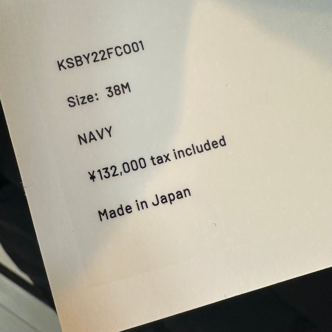 캡틴선샤인 다운 자켓 38사이즈  상품이미지4