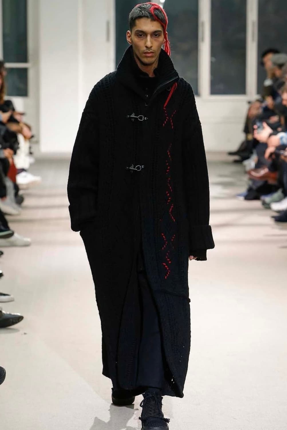 요지아마모토 뿌르옴므 파이어맨 울 코트 상품이미지1