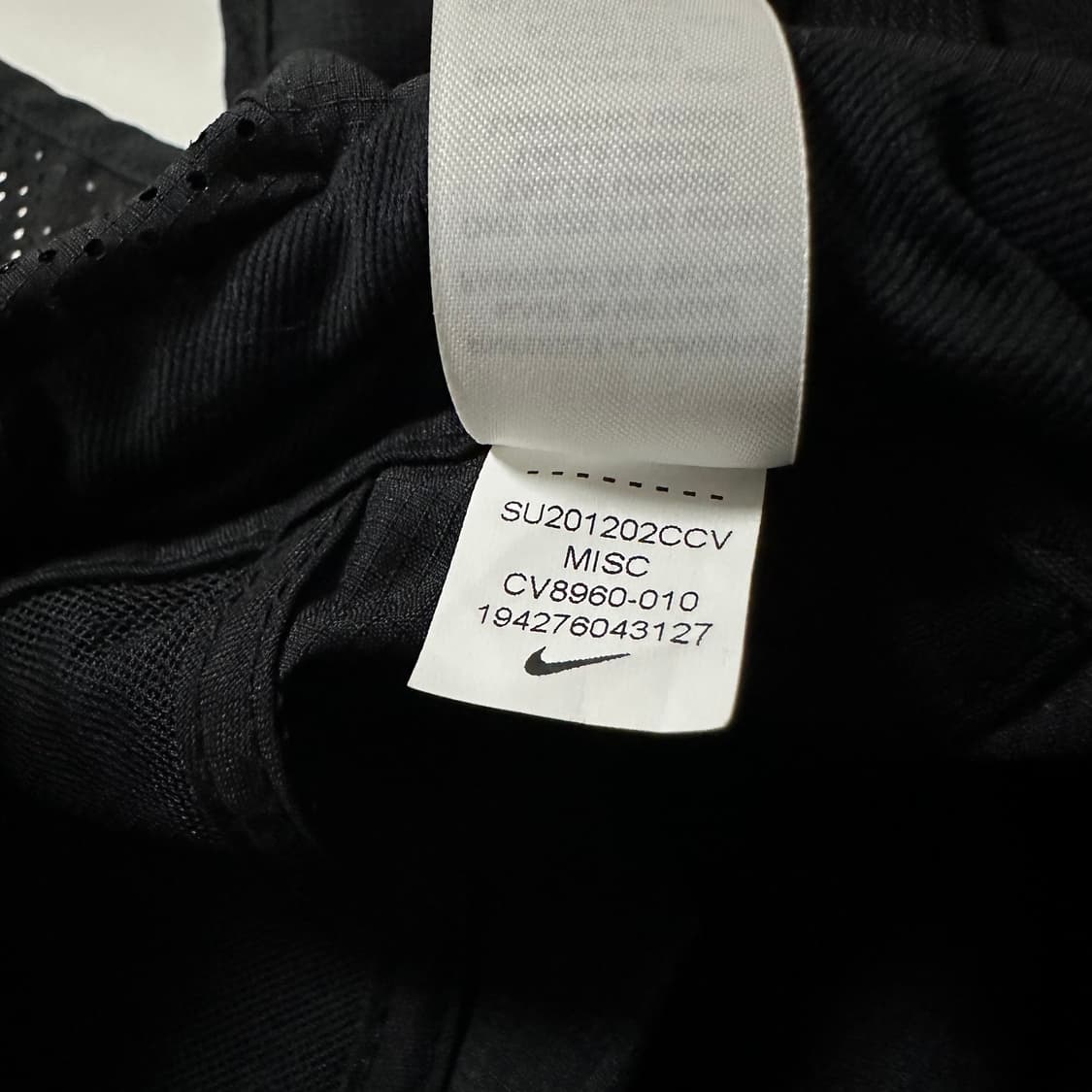 나이키 x MMW NRG AW84캡 블랙  상품이미지8