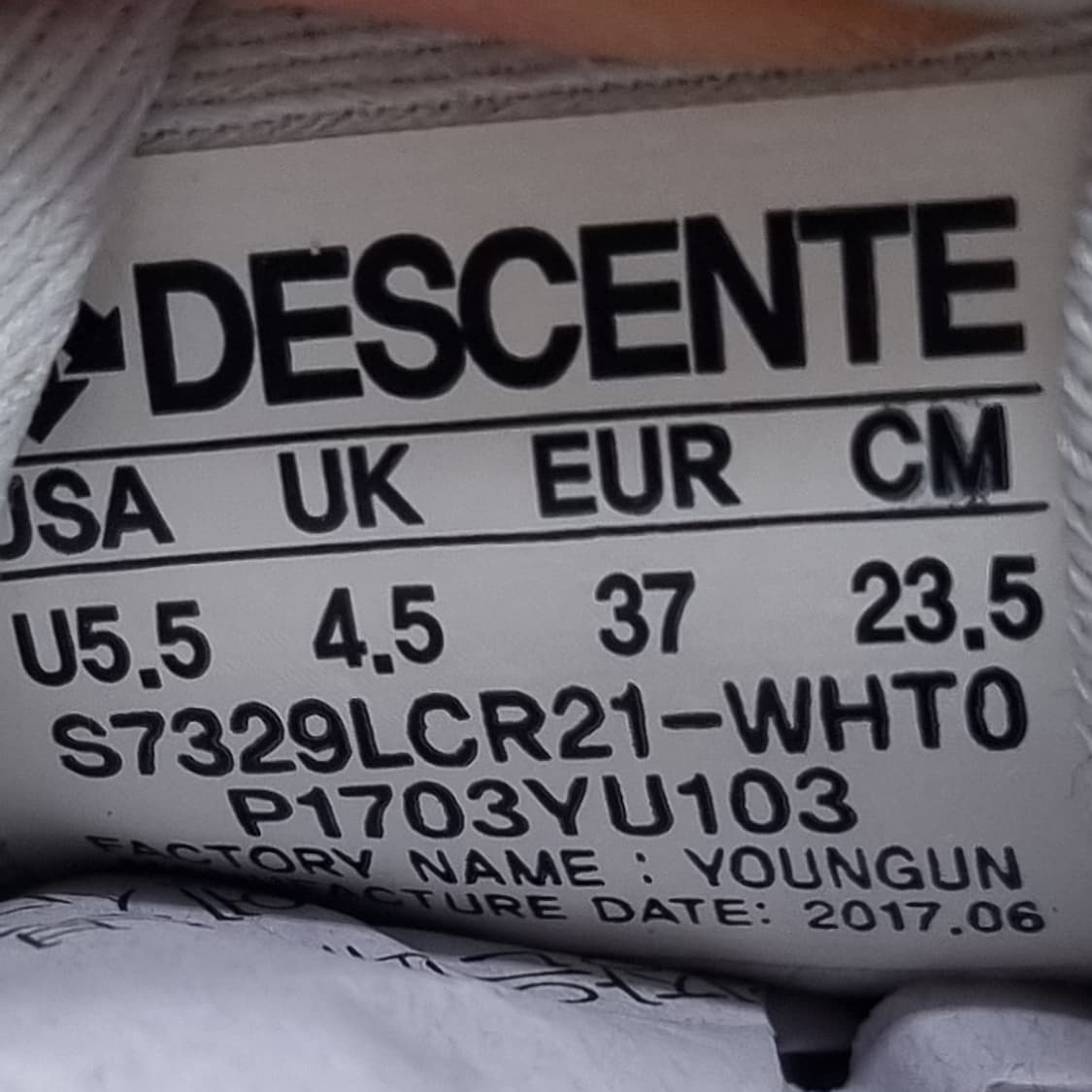 데상트 하이퍼시티 여성운동화235  상품이미지6