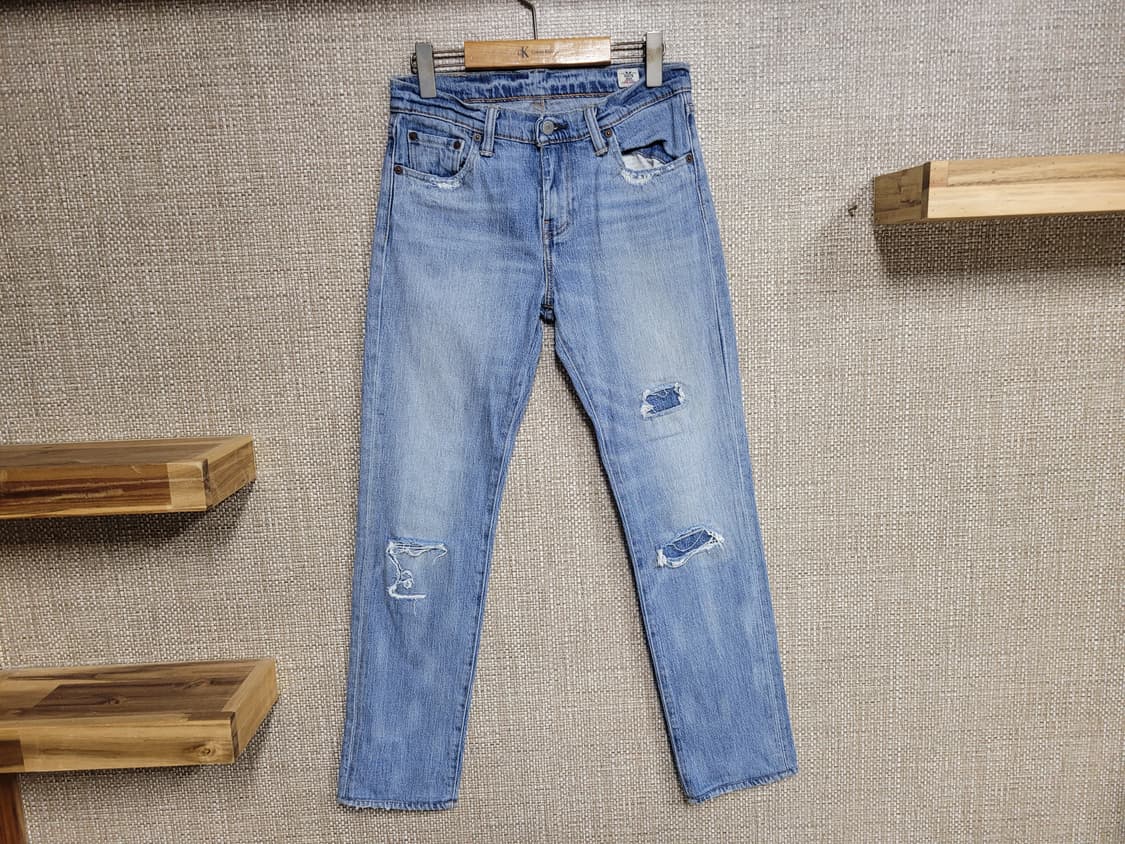 30인치 리바이스 511 빈티지 청바지 화이트 오크 콘데님 아메카지  상품이미지1