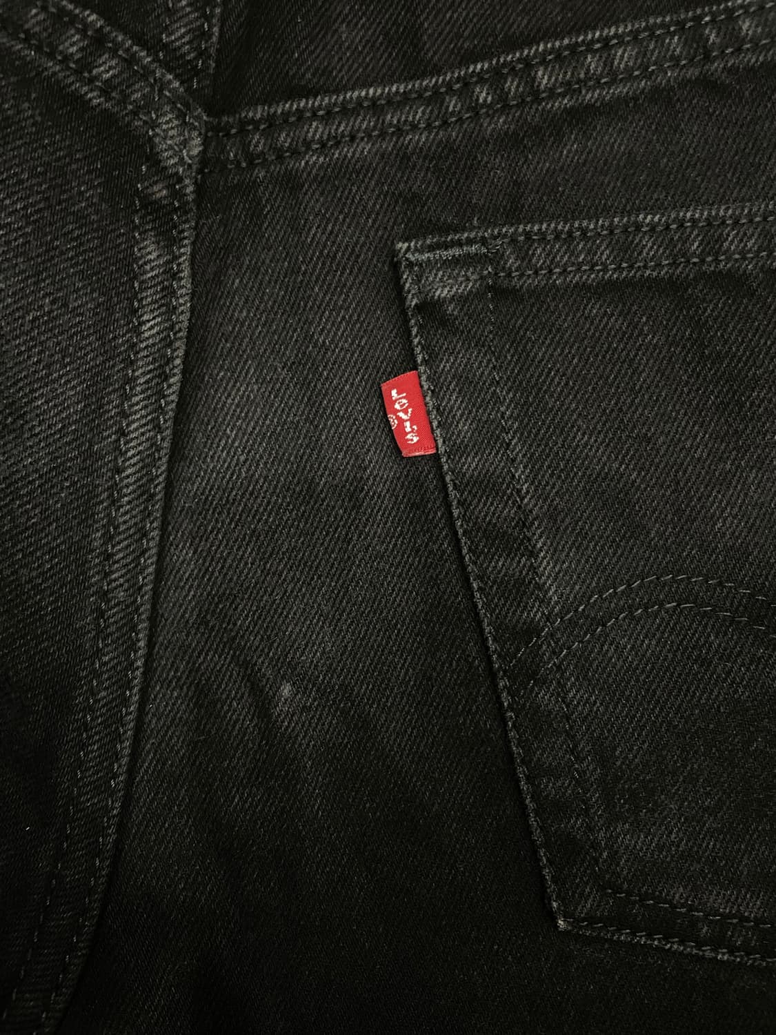 00s 리바이스 505 흑청 데님 팬츠 블랙 30 상품이미지9