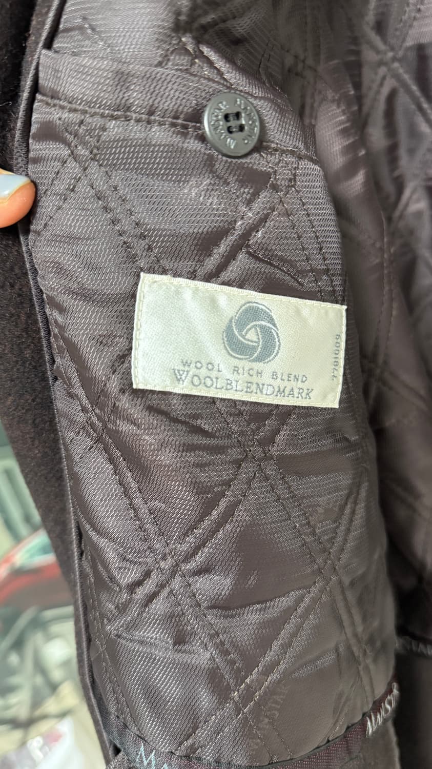 MANSTAR 모직 발마칸 코트 상품이미지8