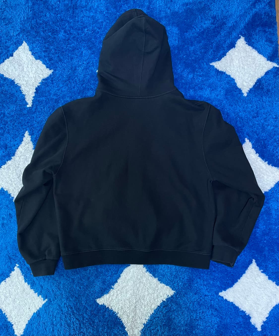 우알롱 블랙 후드집업 M 상품이미지5