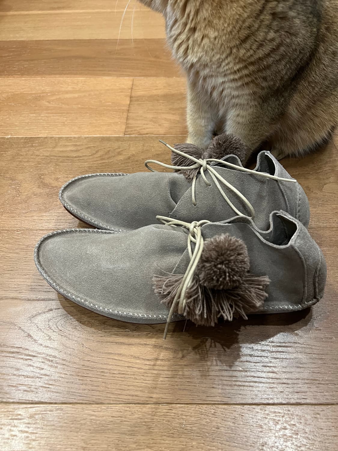 MOCCASIN CHUKKA BOOTS “Midorikawa×Suicok 상품이미지1