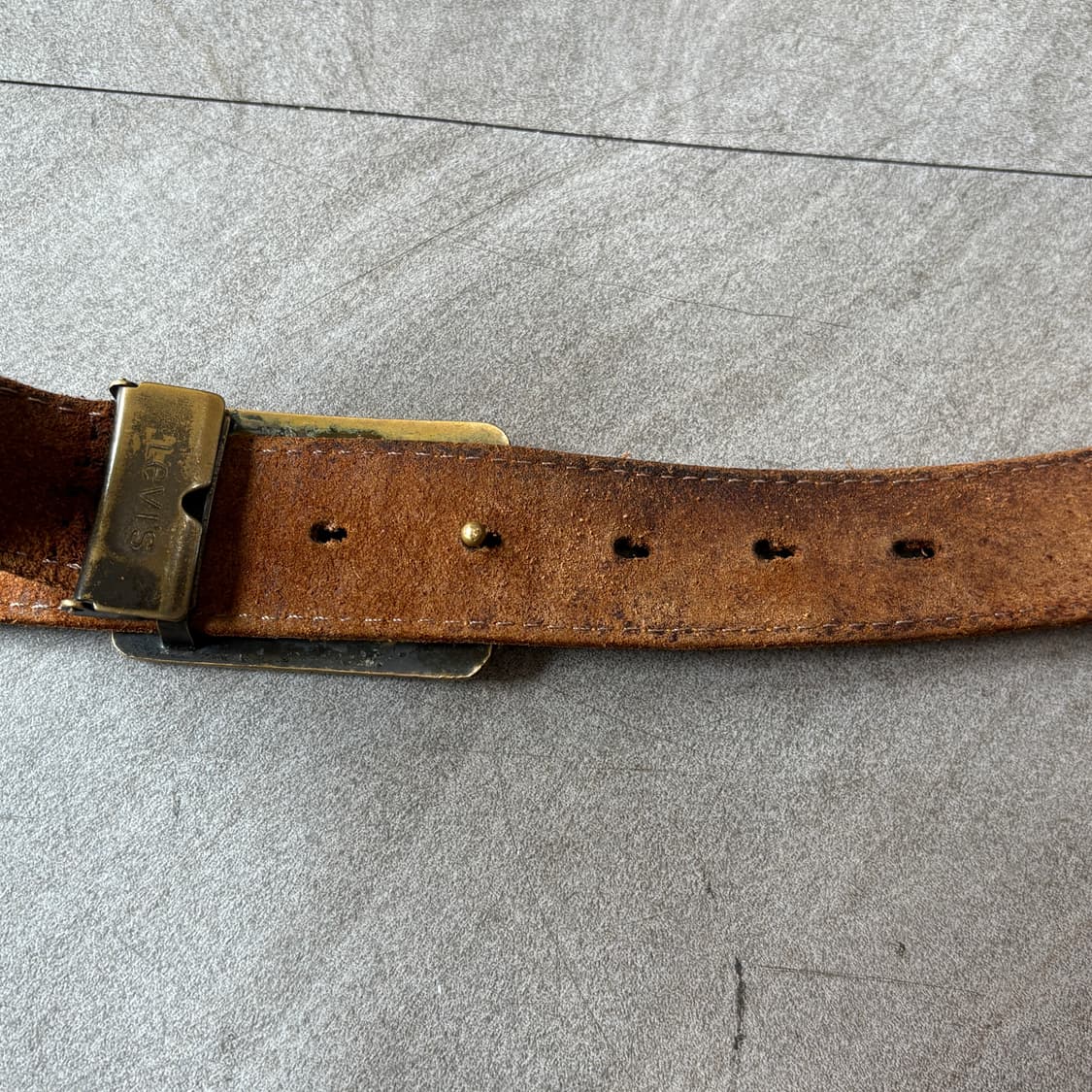 리바이스 웨스턴 버클 레더 벨트 상품이미지6