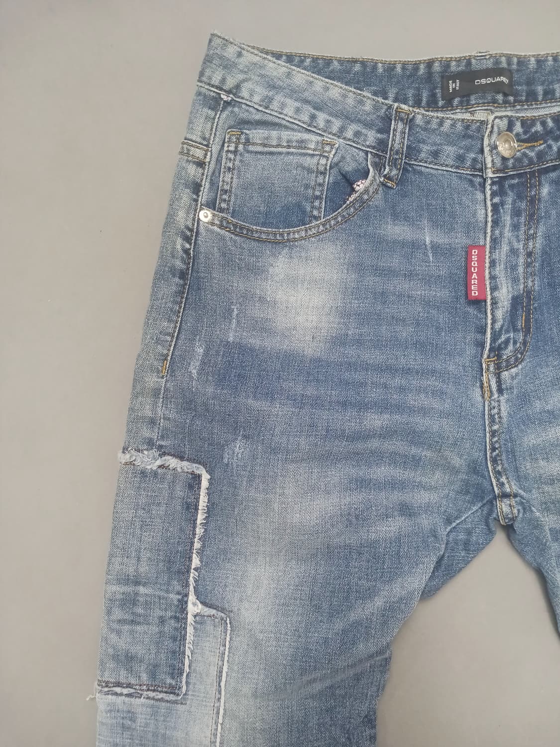 [30] 디스퀘어드2 멀티패치 슬림진 청바지 상품이미지2