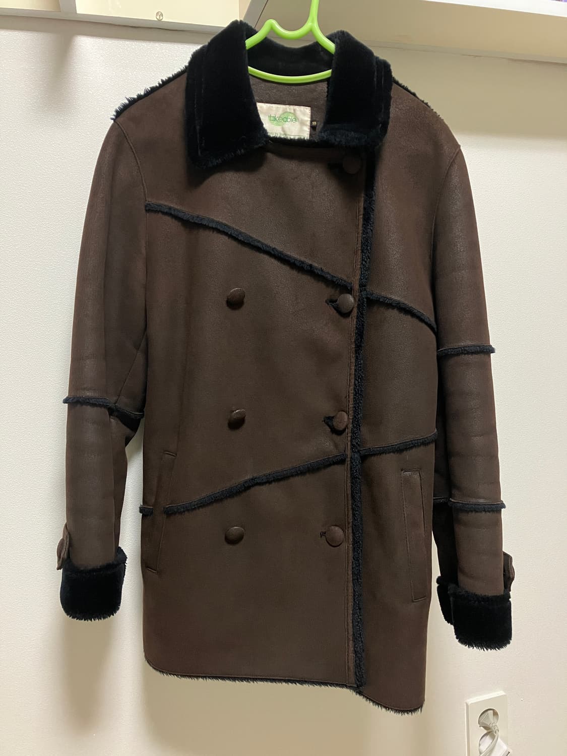 스웨이드 무스탕 자켓 상품이미지1