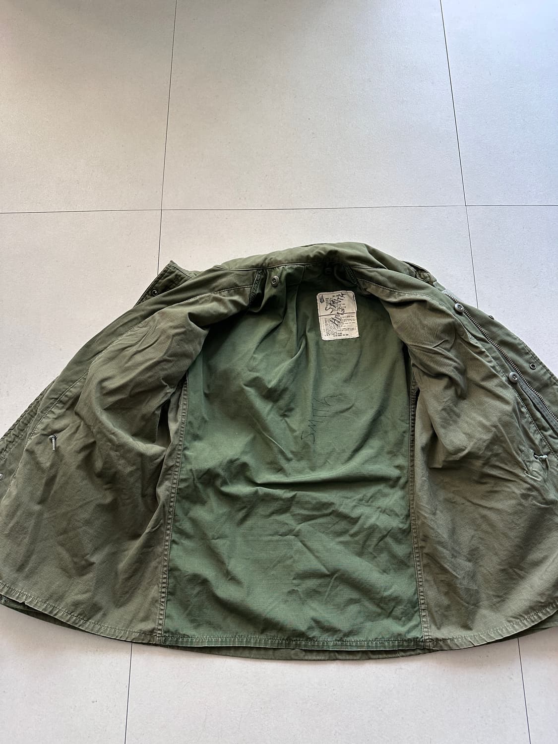 80년작 미군 M65 필드자켓 3세대 스몰숏  상품이미지7