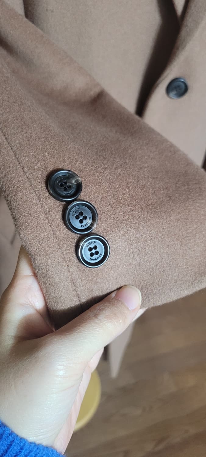 (남성110사이즈,2xl사이즈) GGIO2 롱코트(모62캐시미어16) 상품이미지4