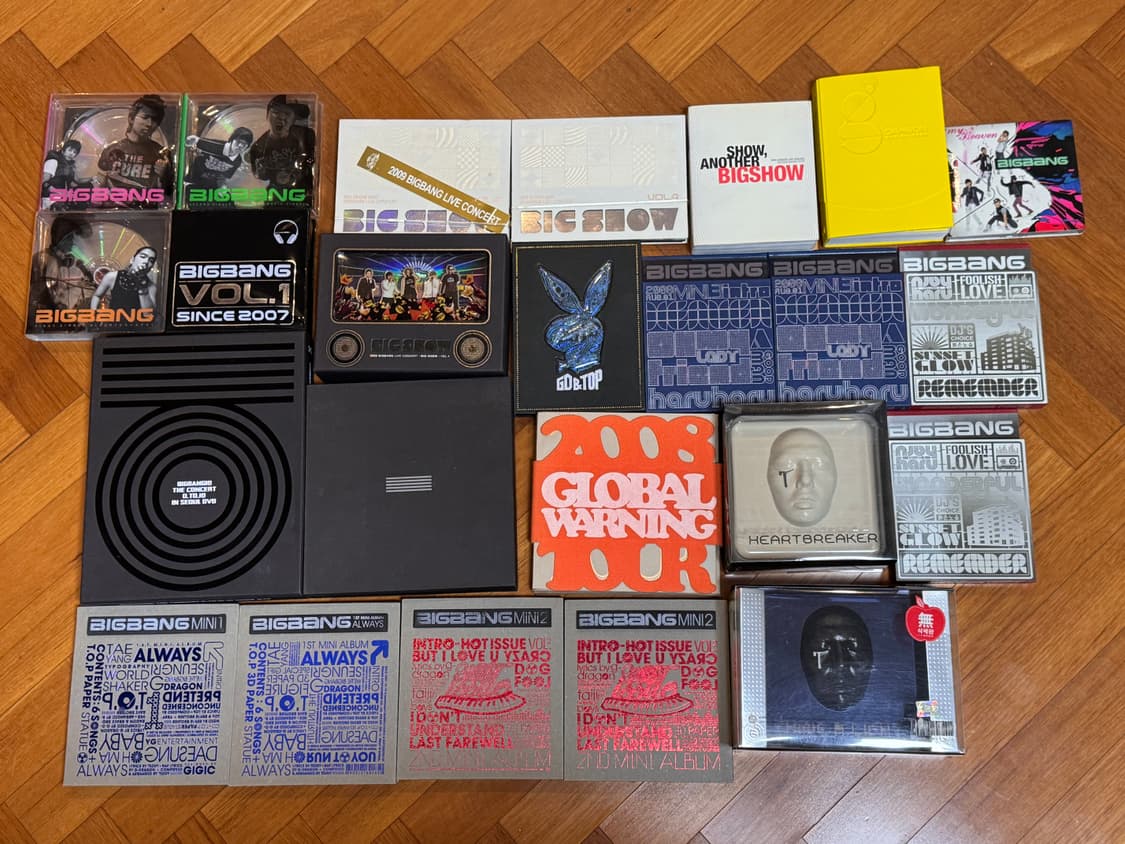 빅뱅 앨범 및 DVD 일괄 판매 상품이미지1