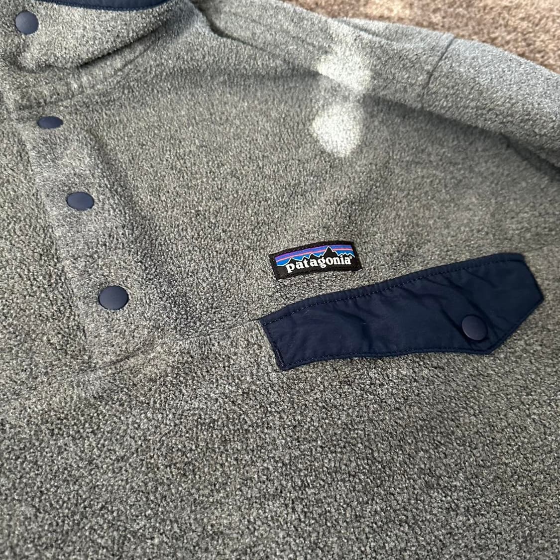14FW 파타고니아 클래식 신칠라 스냅-티 플리스 풀오버 상품이미지2