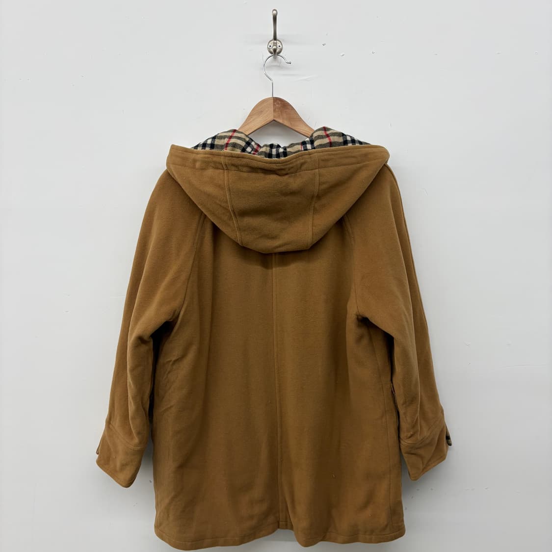 버버리 브라운 후드 코트 여/M 상품이미지7