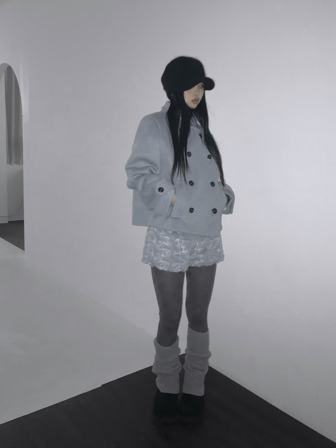 디에어타운 cloven wool double overcoat 상품이미지3