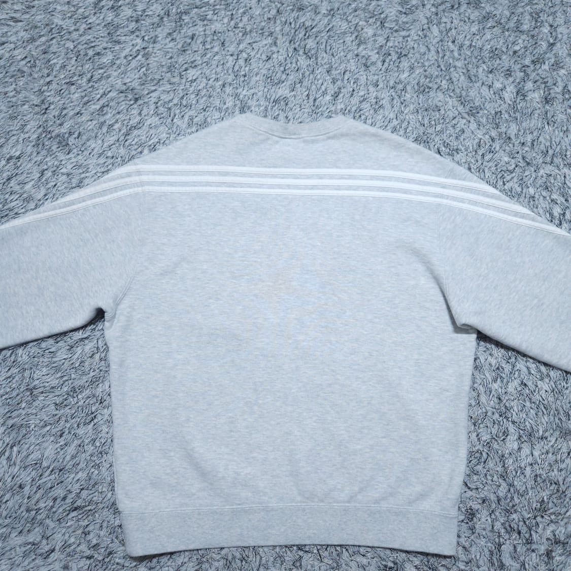 아디다스) XL 남자 3선 랩크루 맨투맨 스웨트셔츠 / 왕눈이샵 상품이미지5