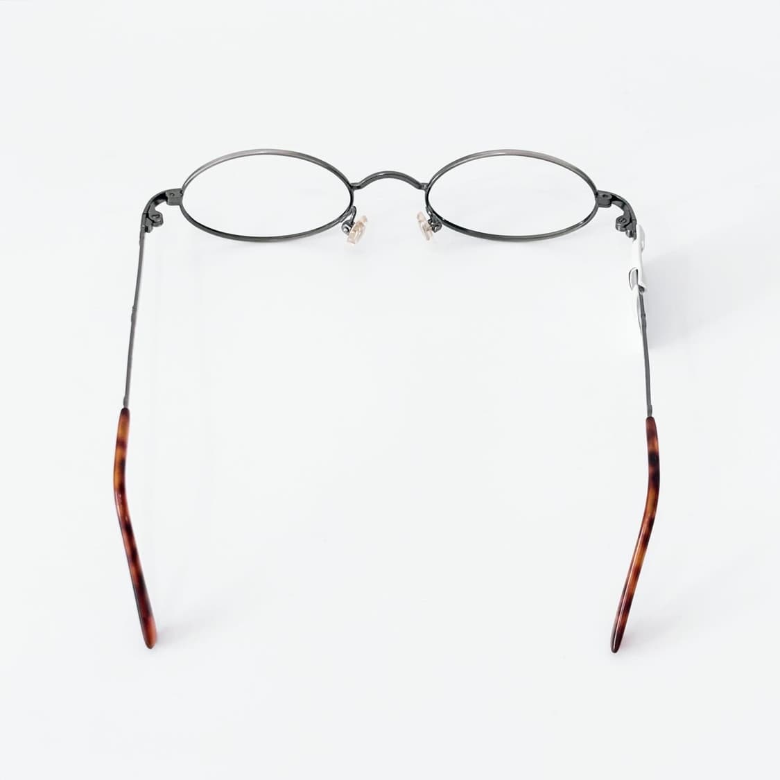 Close-up 그레이 오벌 메탈 데드스탁 빈티지안경 상품이미지4