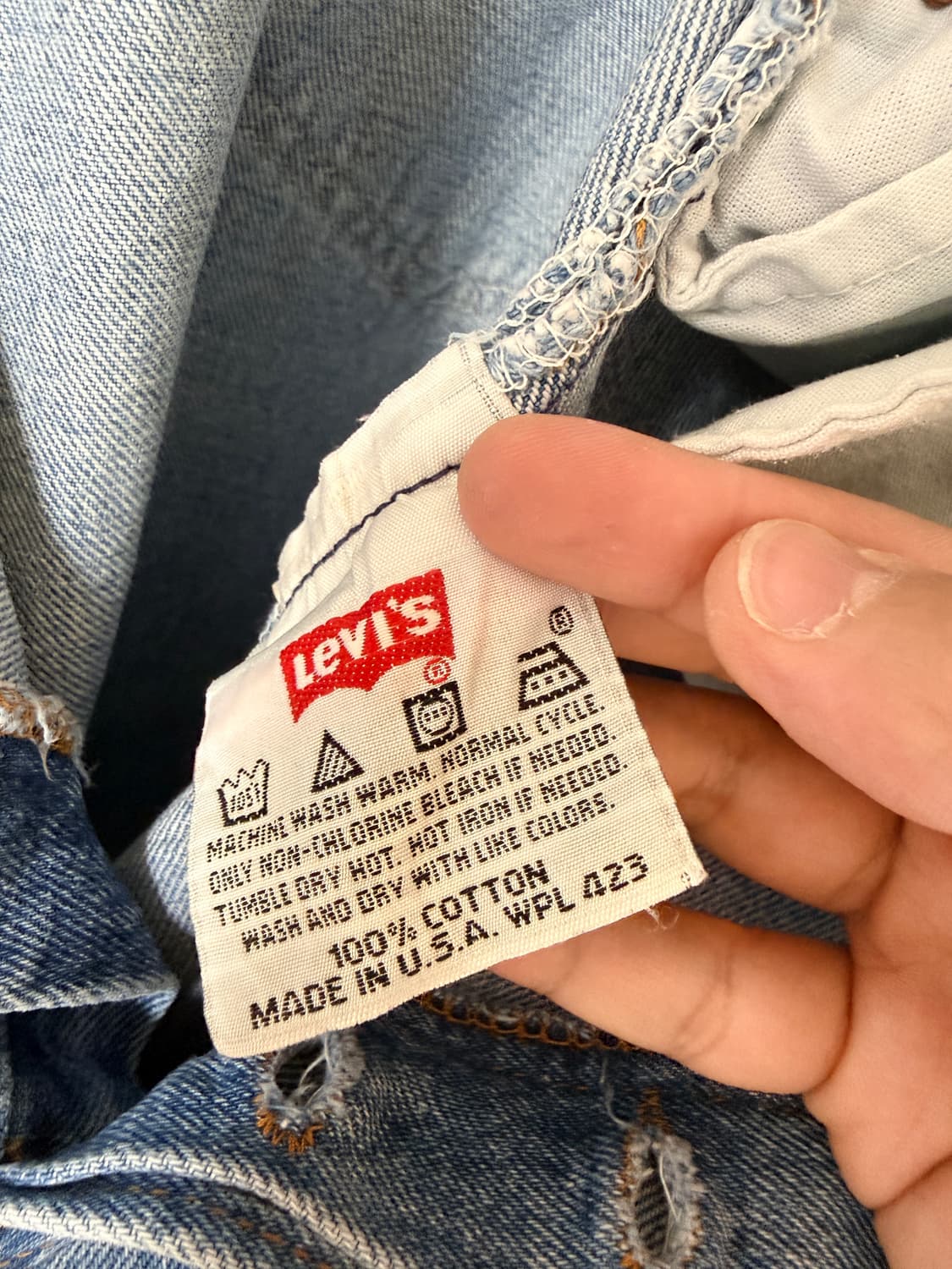 리바이스 501 USA 허리단면 42cm 상품이미지7