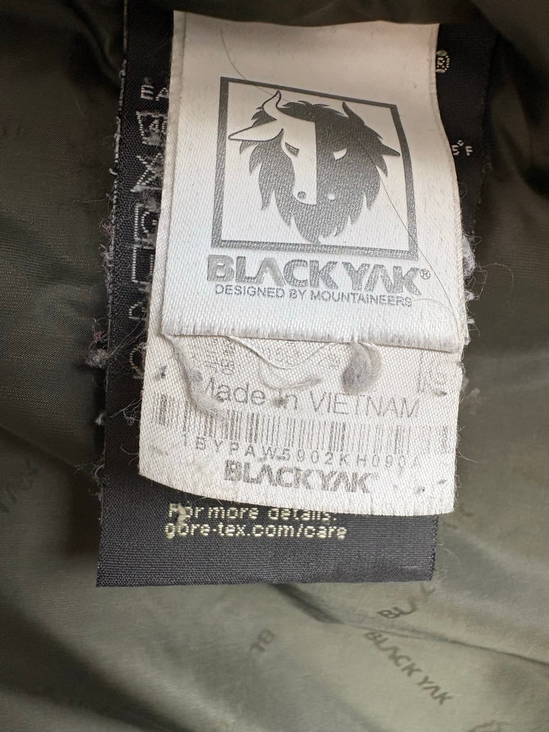 블랙야크 고어텍스 구스다운 패딩 상품이미지5