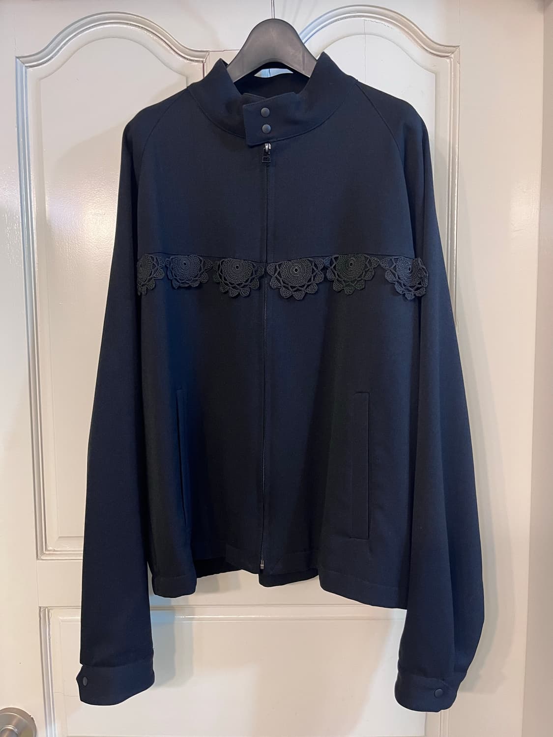 사스콰치 패브릭스 플라워 패턴 프린지 자켓 L사이즈 상품이미지1