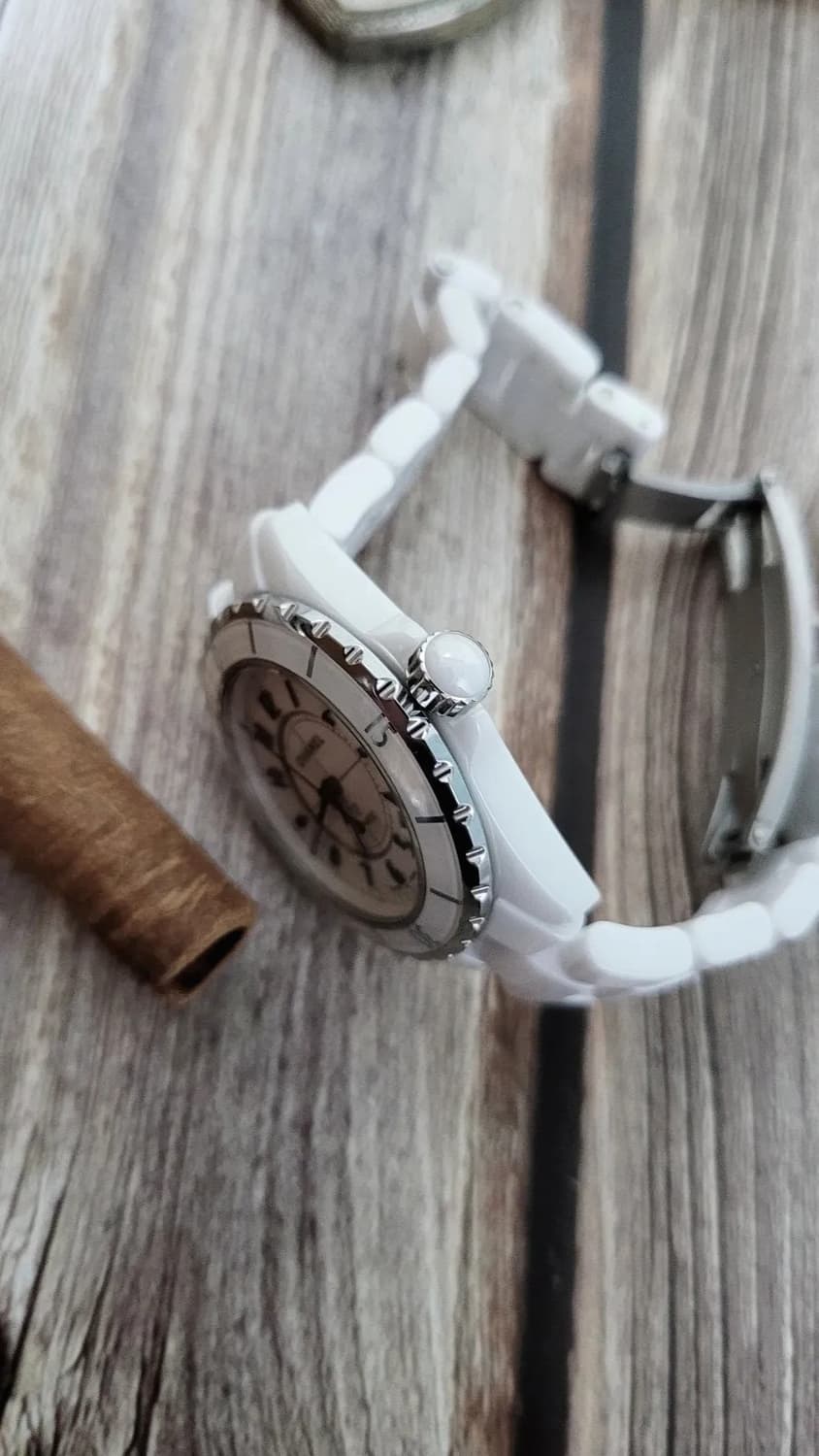 [특가상품]정품 샤넬 J12 38mm 화이트 오토메틱 시계 구성품있음 상품이미지8