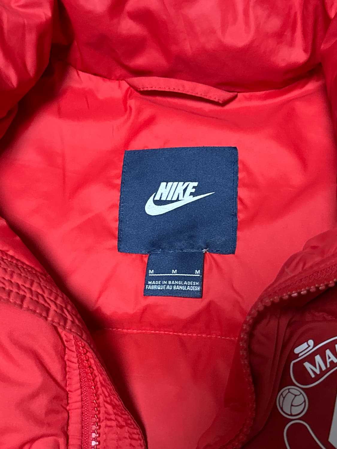 맨체스터 유나이티드 나이키 패딩 상품이미지3