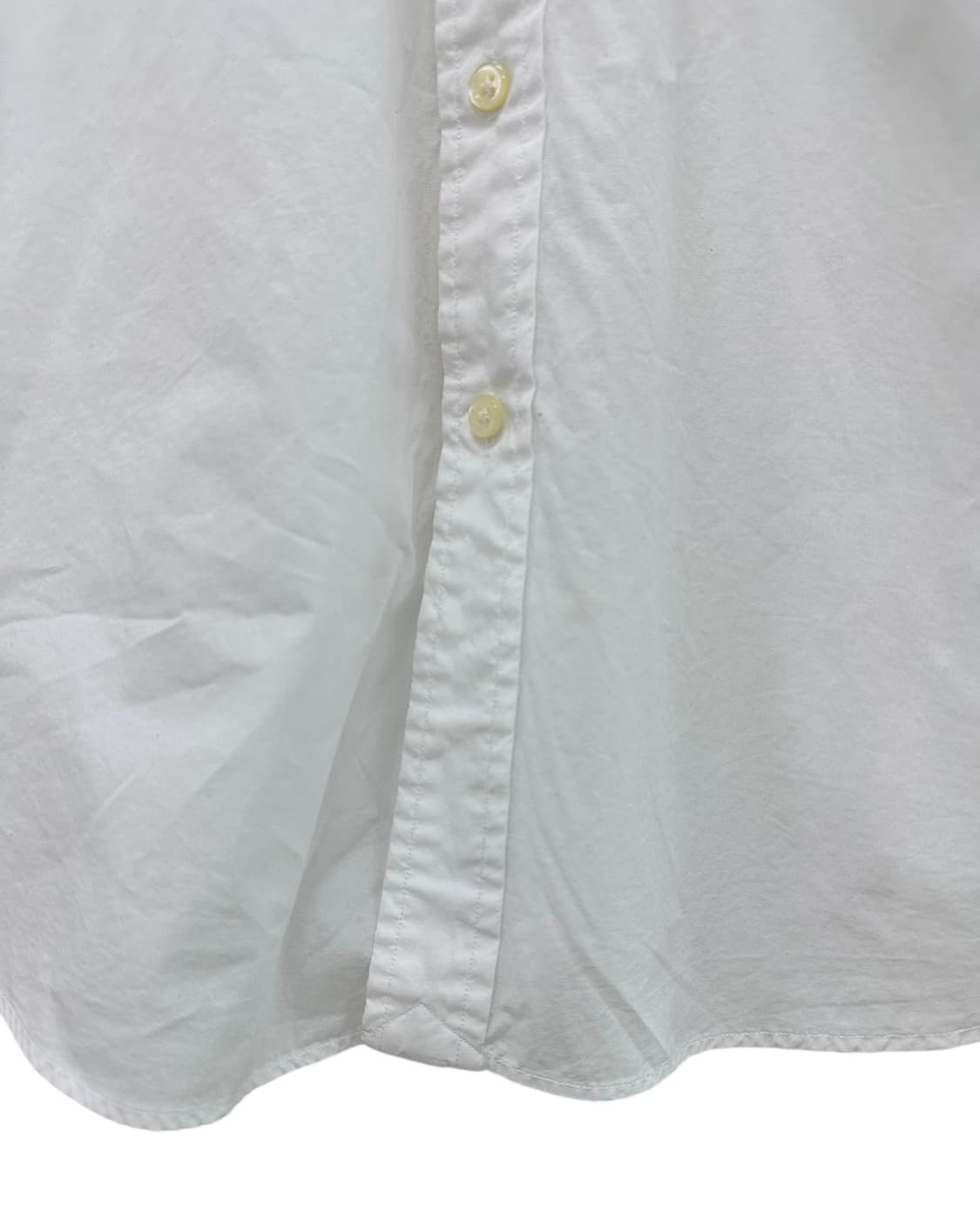 폴로 클래식핏 옥스포드 셔츠 화이트 (S) 상품이미지5