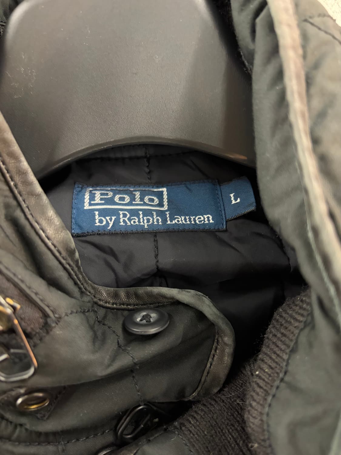 Polo Ralph Lauren safari jacket black L 상품이미지8