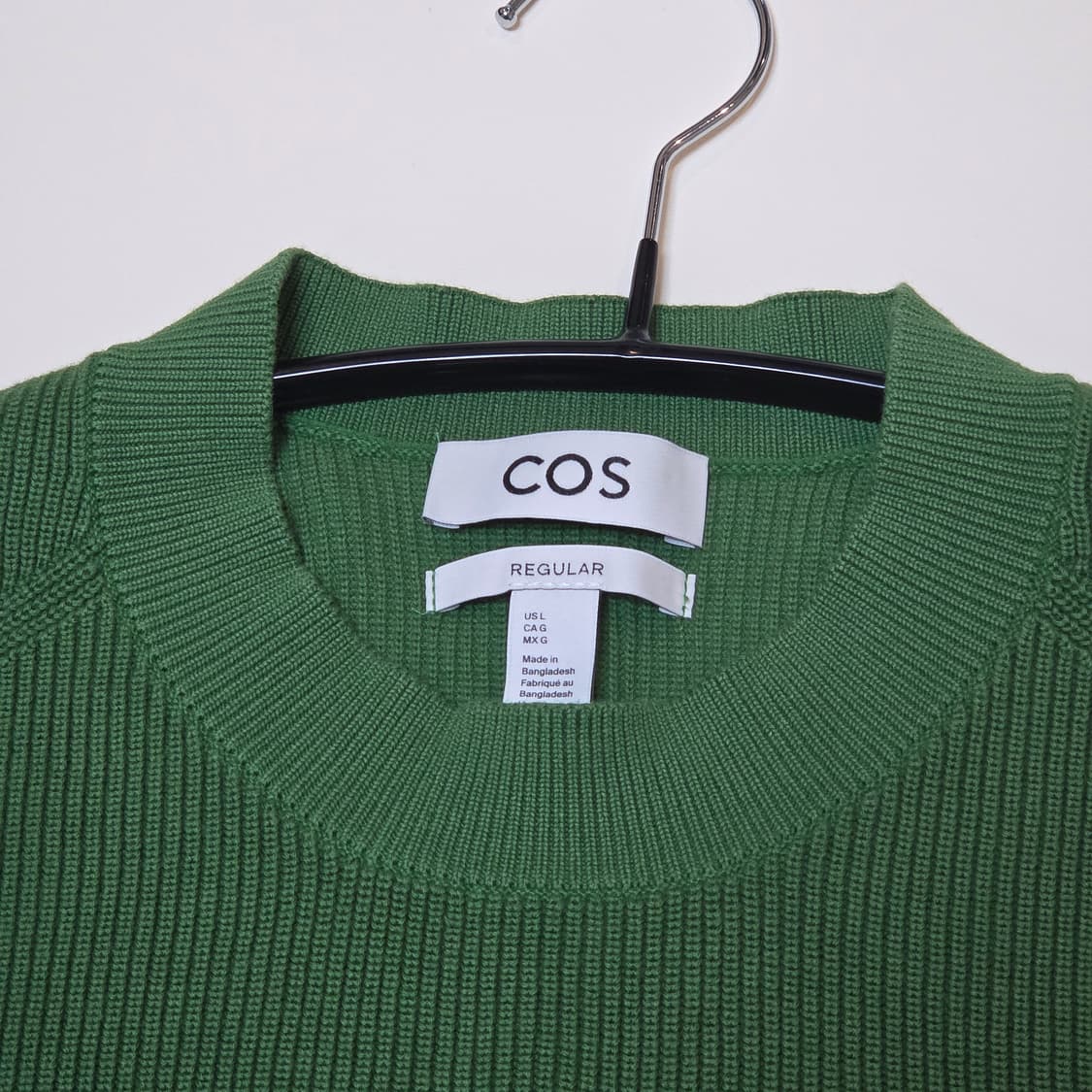 [L] COS 그린 니트 스웨터 상품이미지2