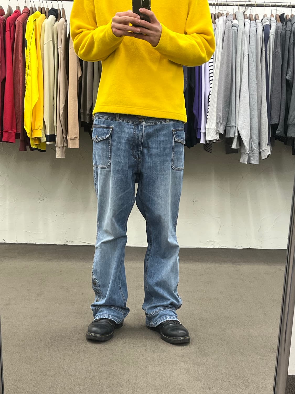 livre claire 세미 부츠컷 데님 팬츠 상품이미지6