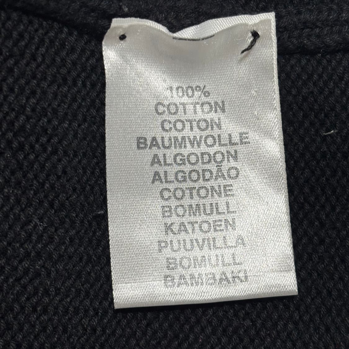 L 버버리 블랙 목폴라 코튼 니트 상품이미지5