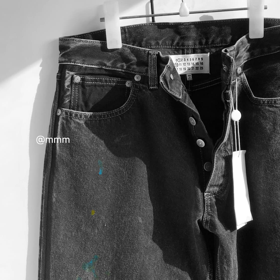 마르지엘라/스톤워싱 페인트 데님 상품이미지8