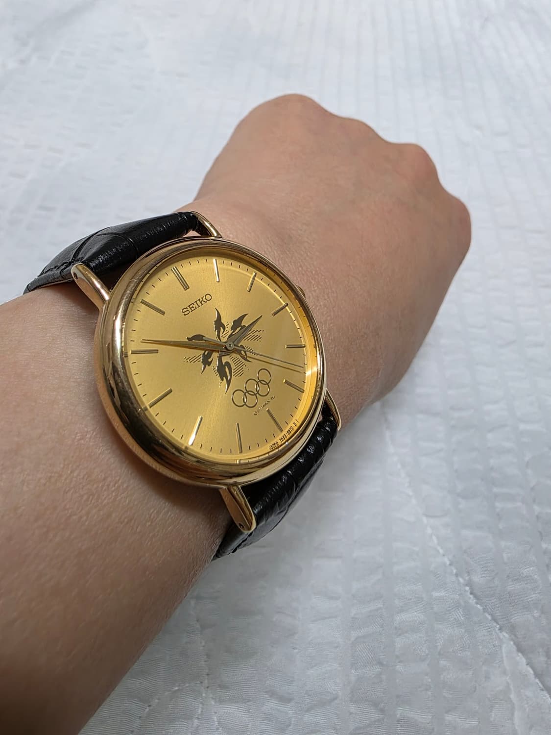 세이코 나고야 동계올림픽 기념 쿼츠 시계 seiko watch 워치 상품이미지2