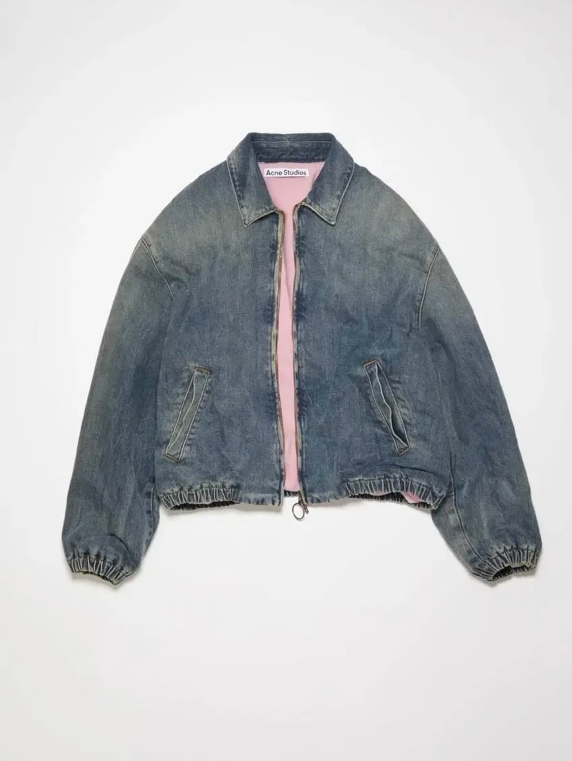 (EU 48) 아크네스튜디오 패디드 데님 봄버 자켓 상품이미지5