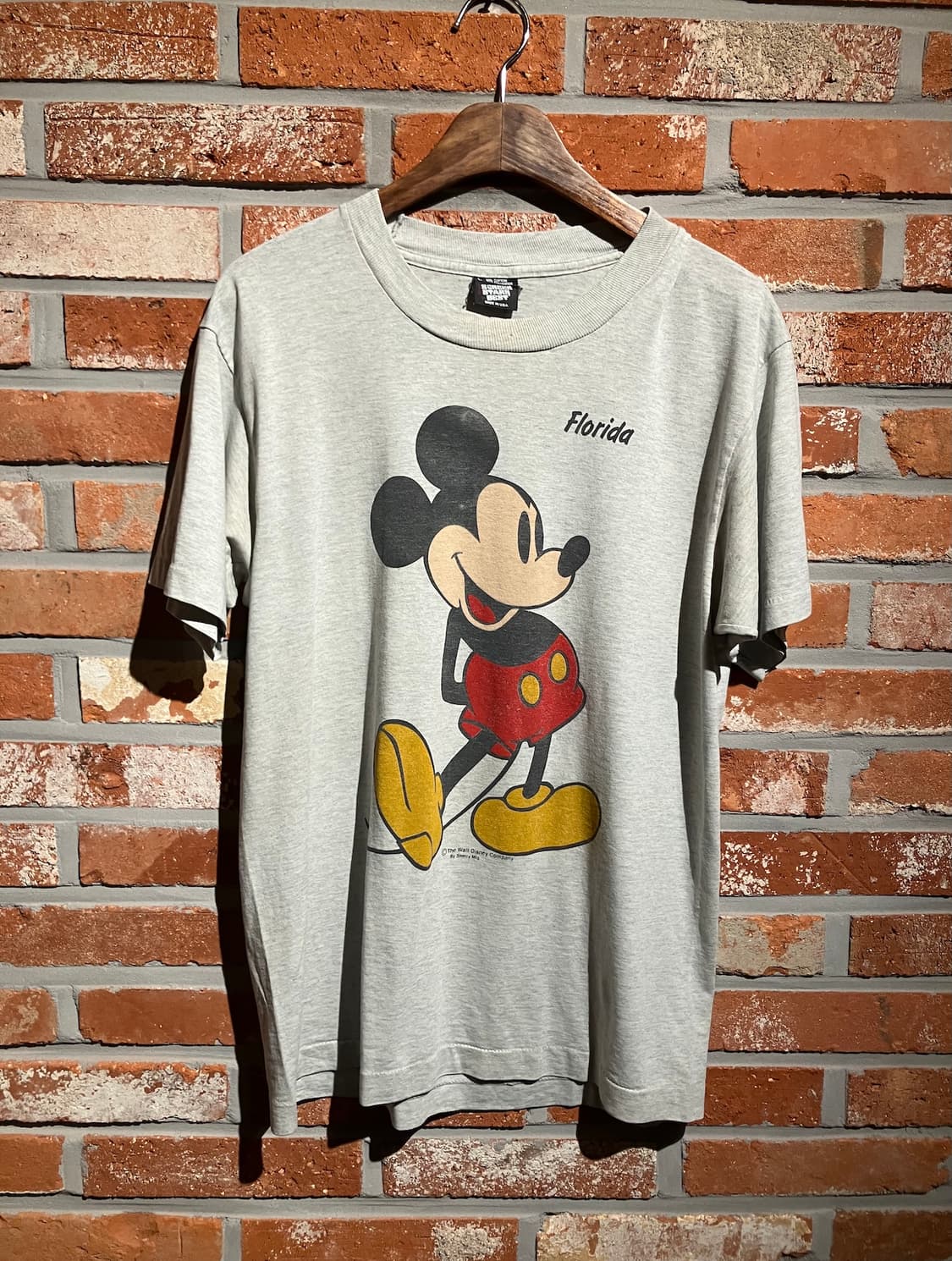 90s USA 빈티지 미키마우스 반팔 티셔츠 상품이미지2
