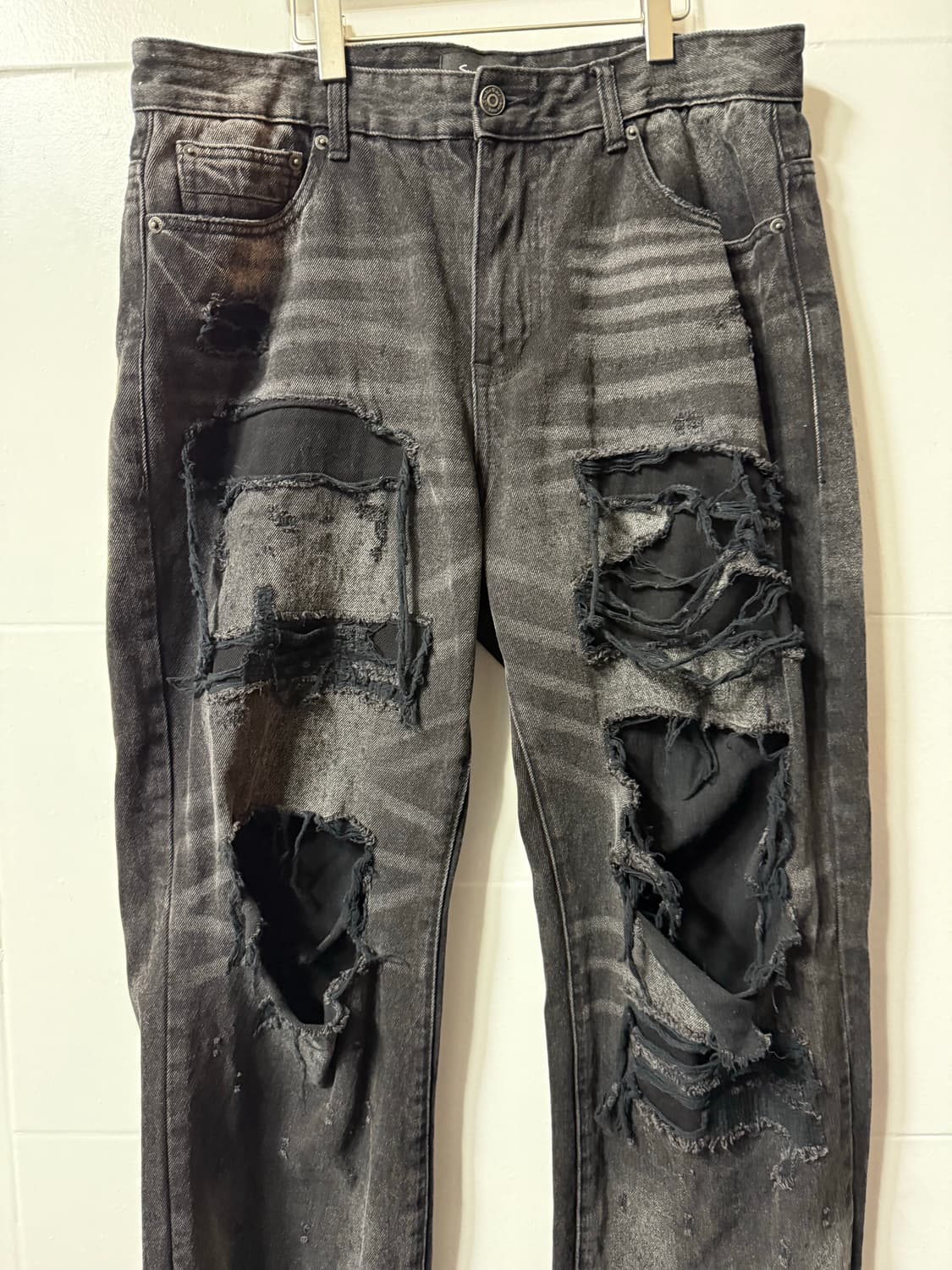 스모키라이즈 JB RIP AND REPAIR JEANS 상품이미지2